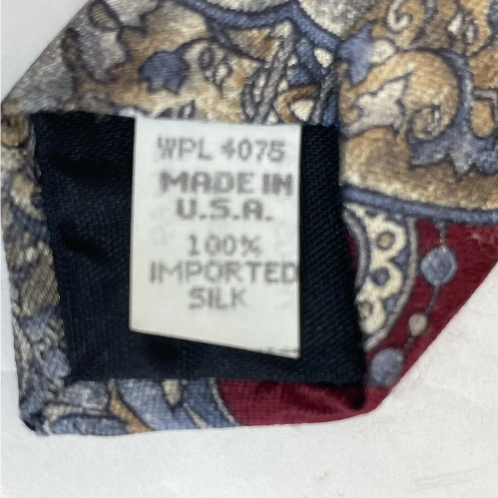 OSCAR DE LA RENTA Couture Collection geometric Silk Tie